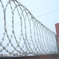 Hight Quality Silver Green Barbed Wire Fence